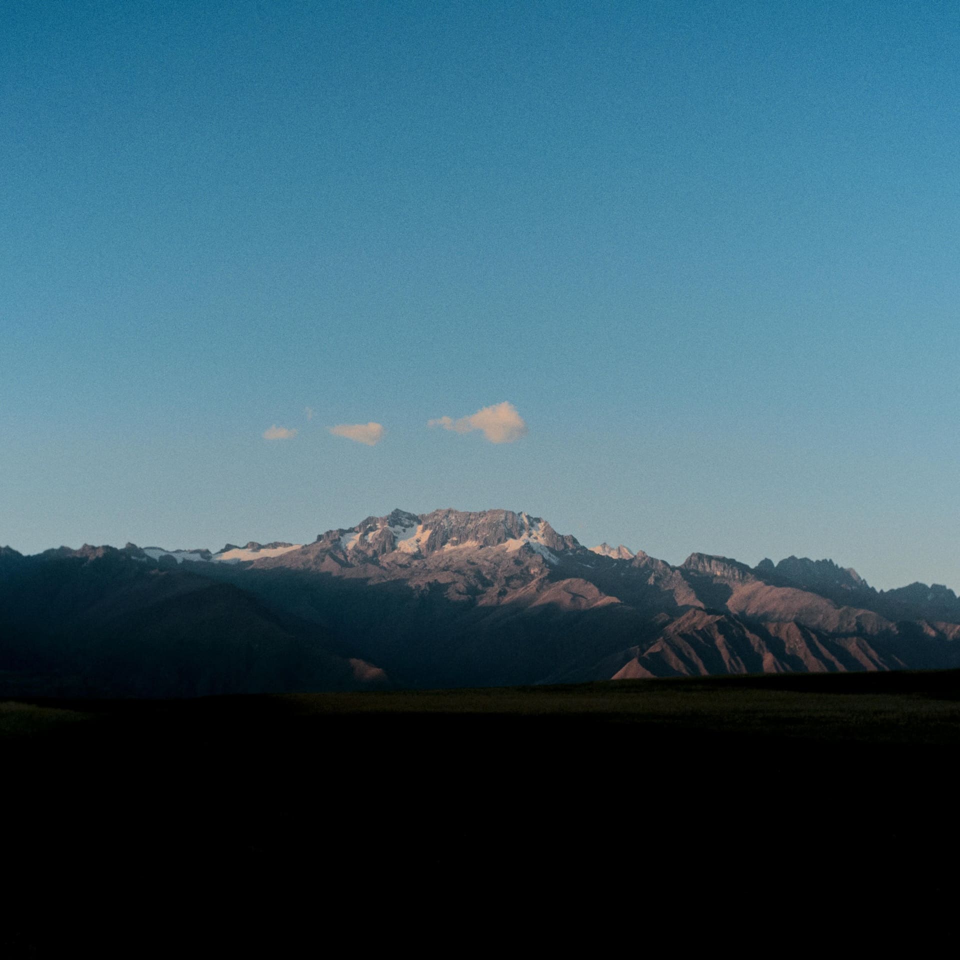 High Atlas landscape at golden hour